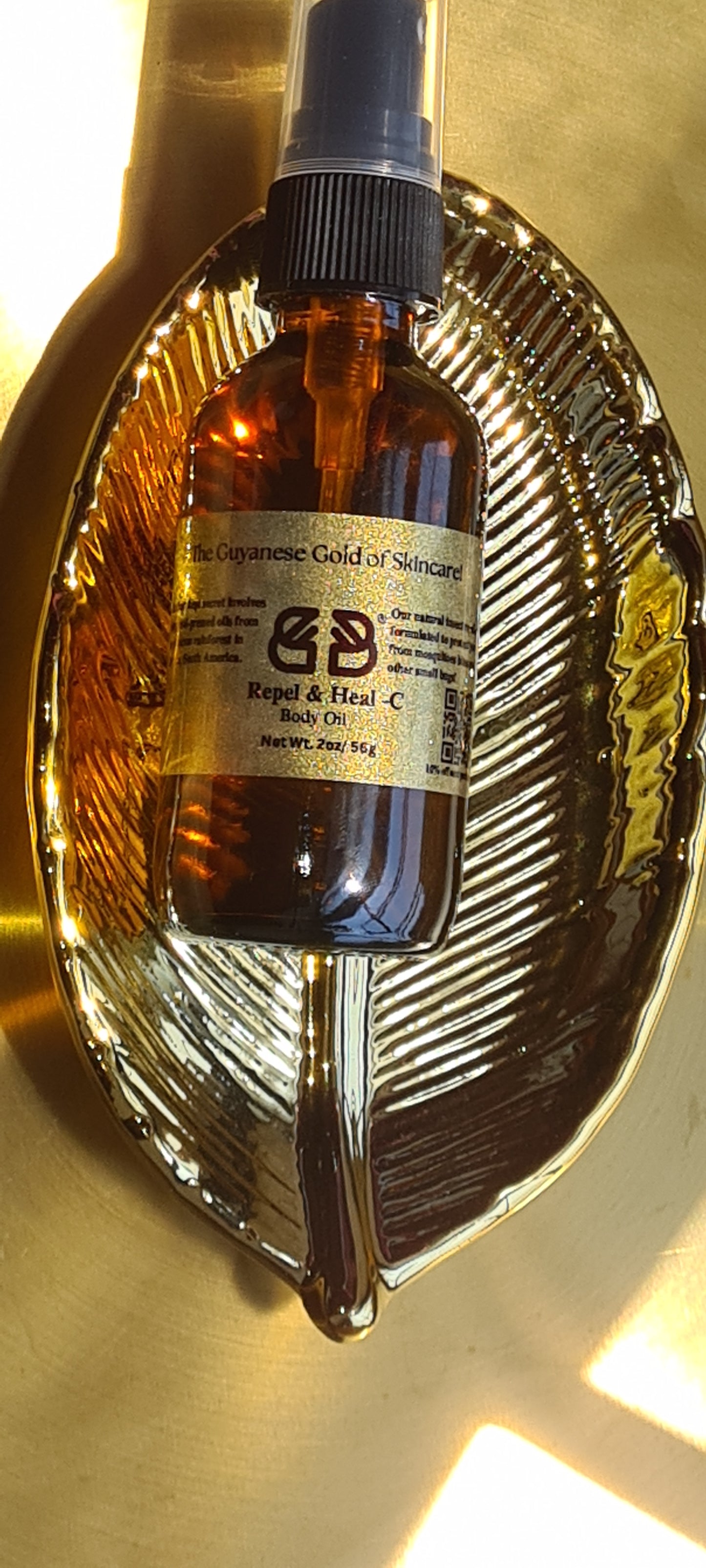 Repel & Heal UR SKN - Best Natural Body Insect Repellent Oil - Vegan