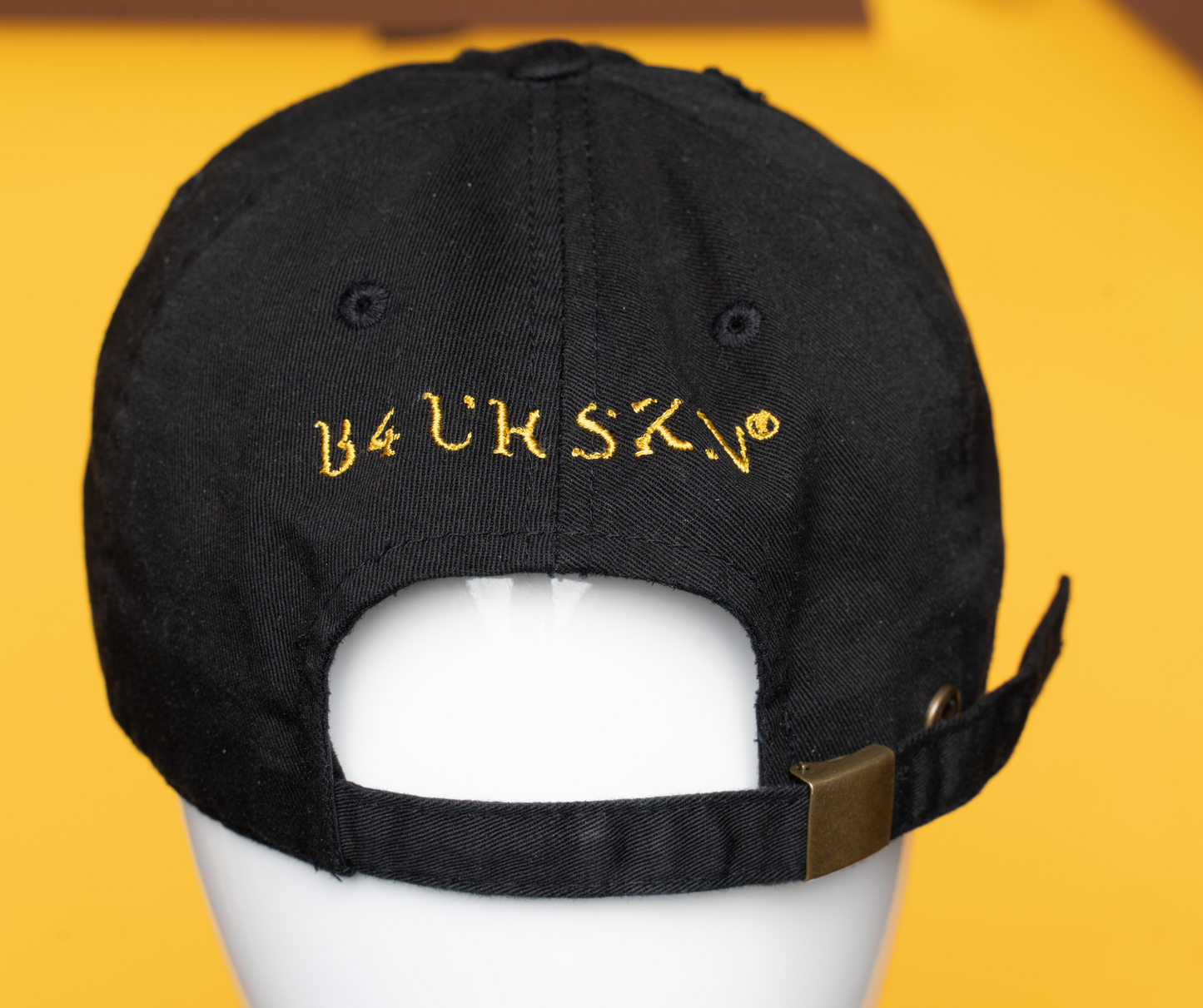 Protect UR SKN Vintage Distressed Cotton Baseball Cap - Brand Logo