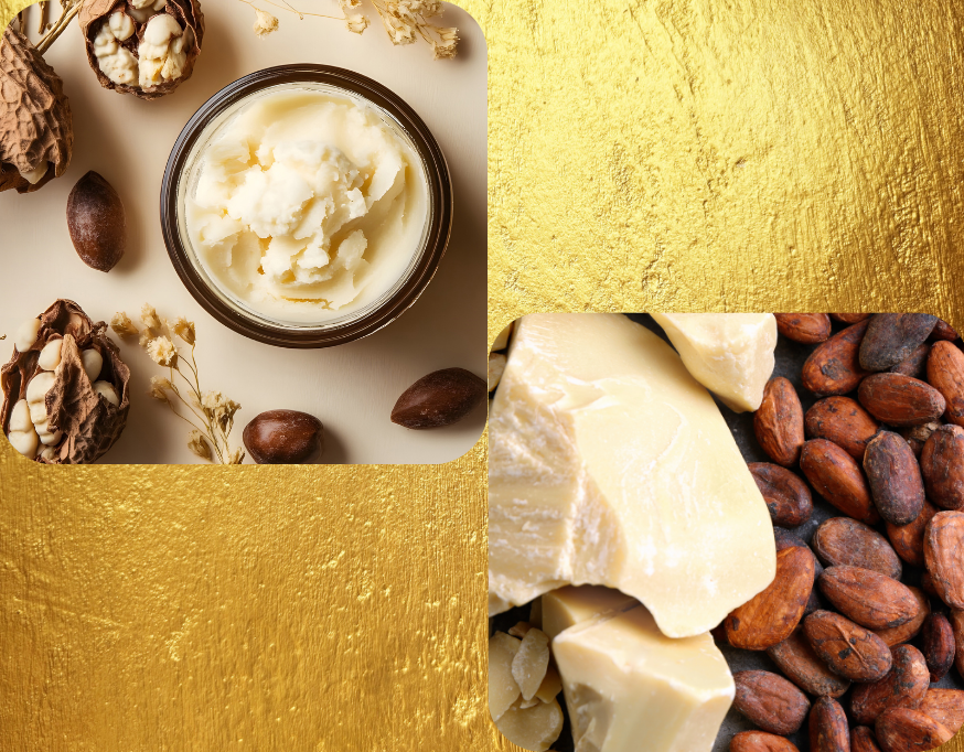 Why does B4 UR SKN® choose NOT to incorporate cocoa or shea butter?