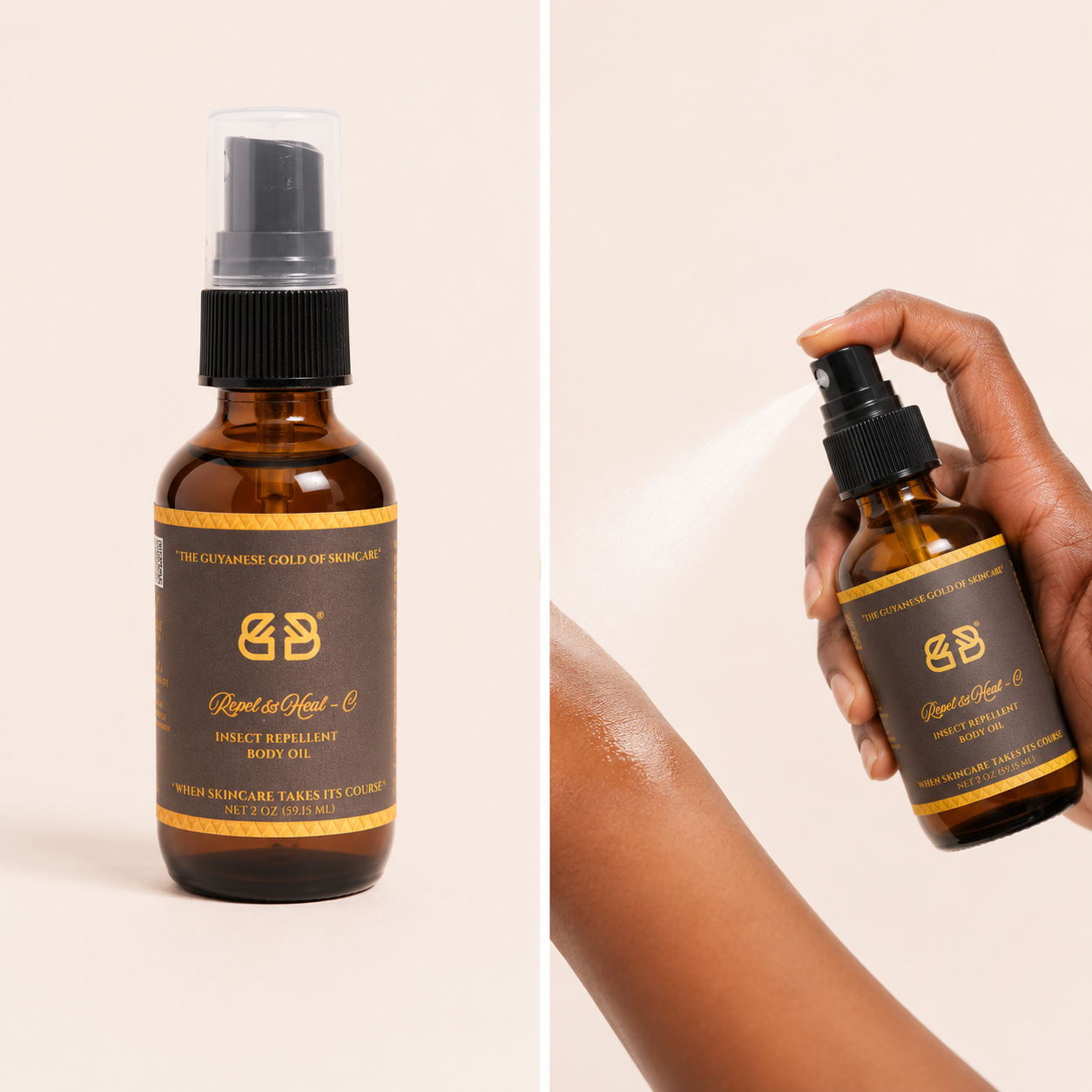 Vegan Luxury Glow Insect Repel Bundle 2oz