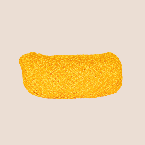 Yellow Exfoliating Cloth Champagne Background